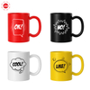 modern design simple decal mug ceramic travel mug