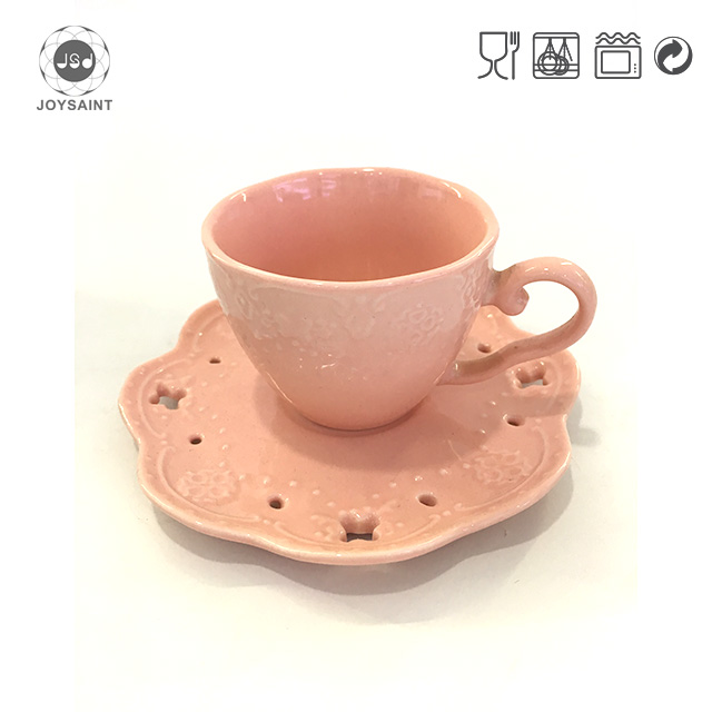 Exquisite Polymer Clay Handmade Sublimation Mug Wedding Gift