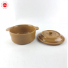 Popular Ceramic Stoneware Soup Bowl With Lid Handle