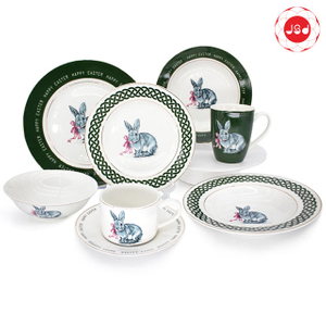 High Quality Promotion Porcelain Dinner Sets Ceramic Christmas Tableware Set