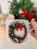 Christmas Decorations Polymer Clay Ceramic Coffee Mugs 3D Mug